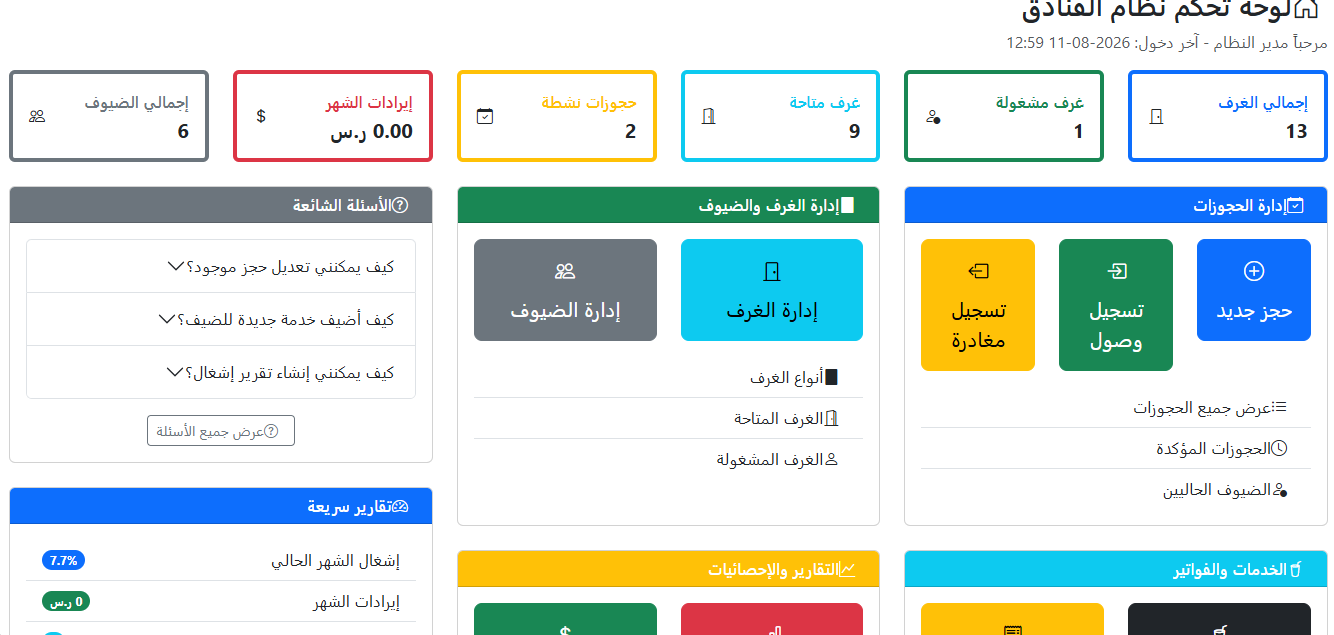 ادارة الفنادق