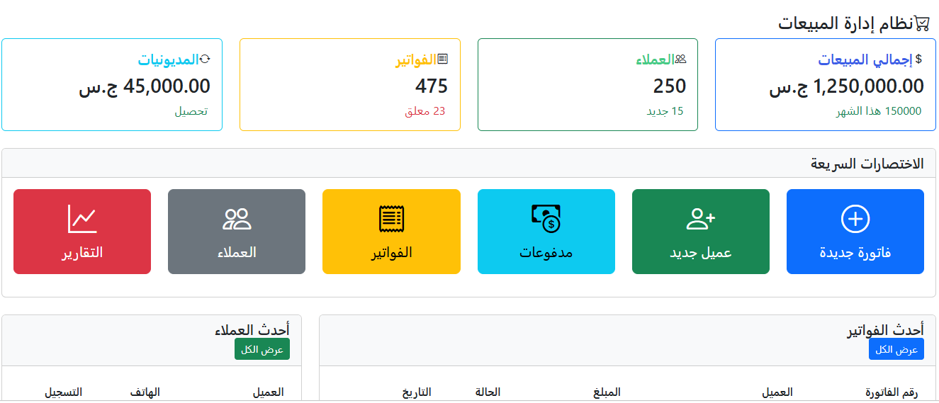 ادارة المبيعات